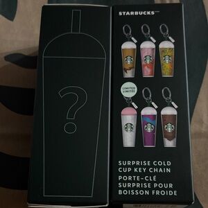 Starbucks Limited Edition Cold Cup Key Chains